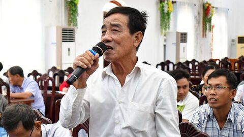 Đại biểu HĐND tỉnh An Giang tiếp xúc cử tri xã An Biên