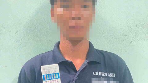 Công an xã Châu Thành bắt quả tang đối tượng tàng trữ trái phép chất ma túy