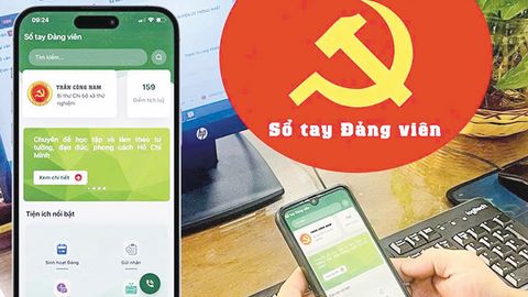 Đẩy mạnh tuyên truyền sử dụng Sổ tay đảng viên điện tử