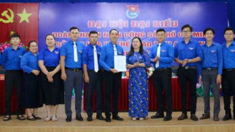 Đại hội Đoàn cơ sở Sở Văn hóa và Thể thao tỉnh An Giang lần thứ I