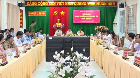 An Phú tập trung thực hiện nhiệm vụ trọng tâm tháng 9/2025