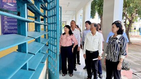 An Giang kiểm tra công tác chuẩn bị kỳ thi tốt nghiệp trung học phổ thông năm 2026 tại các điểm thi 