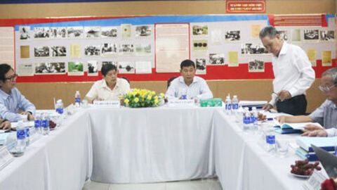 Nghiệm thu đề tài về bộ sưu tập hiện vật văn hóa Óc Eo