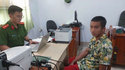 Công an phường Tịnh Biên bắt giữ đối tượng trộm cắp dây điện