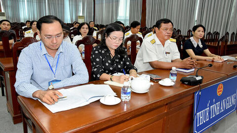 Thuế tỉnh An Giang tập huấn công tác tài chính, tài sản, ấn chỉ và văn thư năm 2026