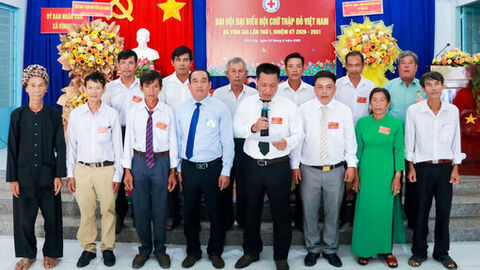 Hội Chữ thập đỏ xã Vĩnh Gia phấn đấu vận động nguồn lực đạt từ 1 - 1,5 tỷ đồng