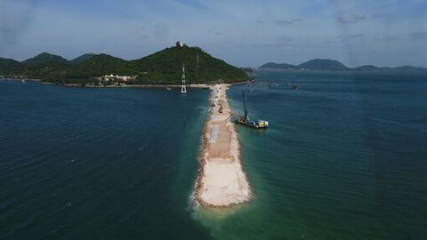 Dự án đường dẫn ra Cảng tổng hợp Hà Tiên nằm toàn bộ trên phần chủ quyền của Việt Nam 