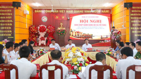 Xã Khánh Bình hoàn thành 13/13 chỉ tiêu chủ yếu theo kế hoạch