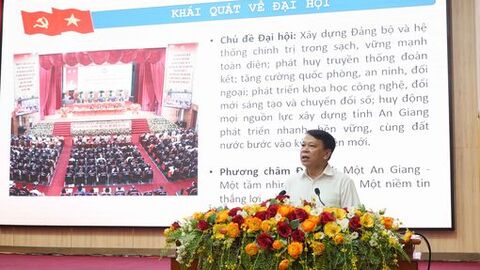 An Giang triển khai Nghị quyết Đại hội Đảng bộ tỉnh cho đội ngũ báo chí, văn nghệ sĩ, trí thức