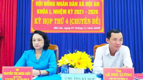 HĐND xã Hội An tổ chức Kỳ họp thứ tư