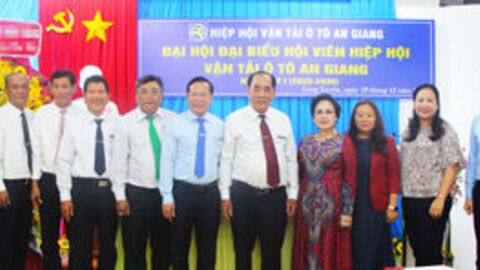 Ông Nguyễn Ngọc Xuân tái đắc cử Chủ tịch Hiệp hội Vận tải ô tô An Giang nhiệm kỳ 2025 - 2030