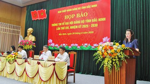 Bắc Ninh: Công tác tuyên truyền góp phần vào thành công của Đại hội Đảng bộ tỉnh lần thứ I