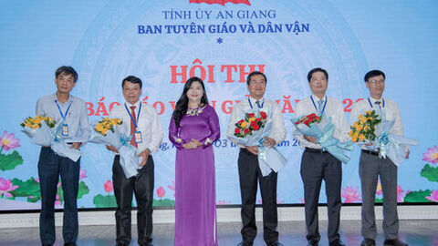 Khai mạc hội thi báo cáo viên giỏi tỉnh An Giang năm 2026