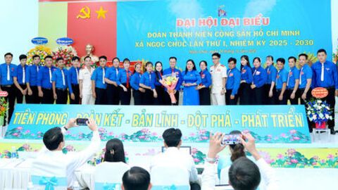 Đoàn xã Ngọc Chúc phấn đấu phát triển mới 800 đoàn viên