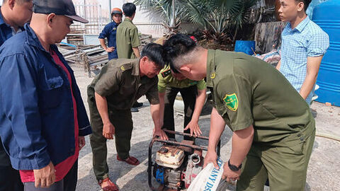 Kiên Hải tăng lực giữ rừng