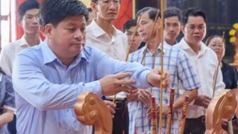Ban Tuyên giáo và Dân vận Tỉnh ủy An Giang về nguồn, tri ân các thế hệ cán bộ tuyên huấn