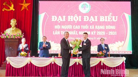 Đại hội đại biểu Hội Người cao tuổi xã Rạng Đông lần thứ I, nhiệm kỳ 2026-2031