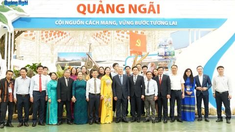 Quảng Ngãi đạt giải thưởng không gian trưng bày tiêu biểu