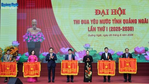 Đại hội Thi đua yêu nước tỉnh Quảng Ngãi lần thứ I, giai đoạn 2025 - 2030