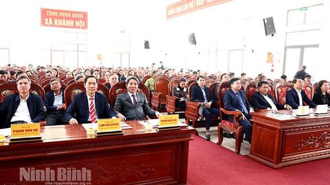 Đảng ủy, UBND xã Khánh Hội triển khai nhiệm vụ năm 2026