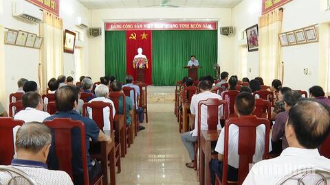 Củng cố chi bộ, xây dựng Đảng mạnh từ cơ sở