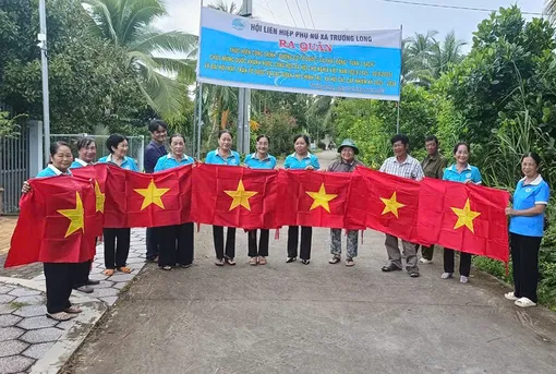 Hội LHPN xã Trường Long thực hiện nhiều mô hình Dân vận khéo thiết thực 