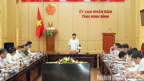 Ban Chỉ đạo thực hiện chiến dịch làm giàu, làm sạch cơ sở dữ liệu đất đai tỉnh họp phiên thứ nhất