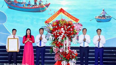 Chương trình Công bố Bộ nhận diện thương hiệu Khu du lịch Giao Ninh và Bộ sản phẩm du lịch cộng đồng các xã ven biển tỉnh Ninh Bình