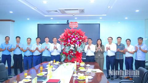 Đồng chí Bí thư Tỉnh ủy Đặng Xuân Phong thăm, khảo sát tình hình sản xuất, kinh doanh tại một số doanh nghiệp trên địa bàn tỉnh