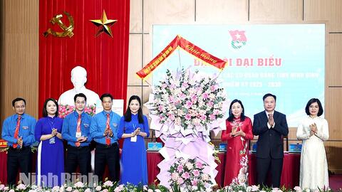 Đại hội đại biểu Đoàn TNCS Hồ Chí Minh các cơ quan Đảng tỉnh Ninh Bình lần thứ I, nhiệm kỳ 2025-2030