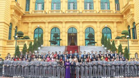 Gặp mặt, tuyên dương học sinh đoạt giải Olympic và khoa học kỹ thuật quốc tế năm 2025