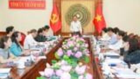 Duyệt nội dung, chương trình Đại hội đại biểu các tổ chức chính trị - xã hội cấp tỉnh nhiệm kỳ 2025-2030