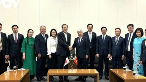 Chủ tịch Ủy ban Trung ương MTTQ Việt Nam Đỗ Văn Chiến thăm và làm việc tại Nhật Bản