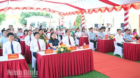 Phường Nam Hoa Lư khởi công công trình chào mừng Đại hội Đảng các cấp