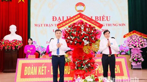 Mặt trận Tổ quốc Việt Nam các phường, xã: Trung Sơn, Yên Thắng, Hải Quang, Bình Sơn, Yên Mạc tổ chức thành công Đại hội lần thứ I, nhiệm kỳ 2025 - 2030