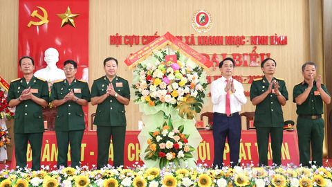 Đại hội đại biểu Hội Cựu chiến binh xã Khánh Nhạc lần thứ VIII, nhiệm kỳ 2025-2030