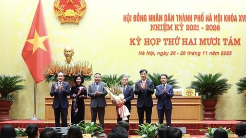 Đồng chí Vũ Đại Thắng được bầu giữ chức vụ Chủ tịch UBND thành phố Hà Nội