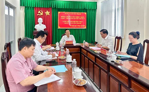 Đảng ủy xã Tân Thạnh tập trung thực hiện hiệu quả những nhiệm vụ trọng tâm 
