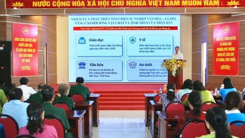 Phường Phú Thượng: Quán triệt Nghị quyết Đại hội XIV của Đảng đến cán bộ mặt trận