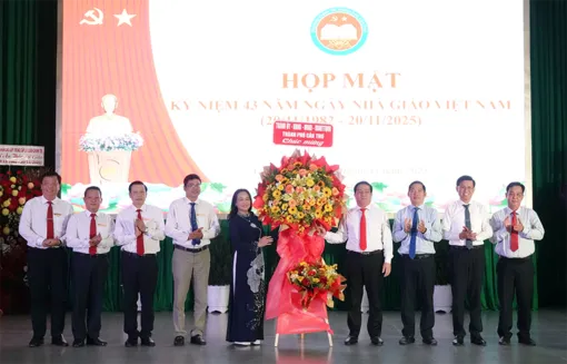 Trường Chính trị TP Cần Thơ kỷ niệm Ngày Nhà giáo Việt Nam 