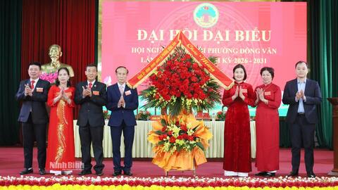 Hội Người cao tuổi phường Đồng Văn tổ chức Đại hội đại biểu lần thứ I, nhiệm kỳ 2026-2031