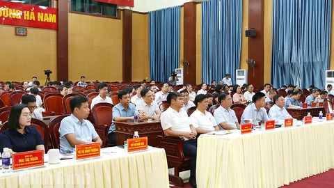 Bộ Nông nghiệp và Môi trường làm việc với tỉnh Ninh Bình về việc thực hiện mô hình chính quyền địa phương hai cấp