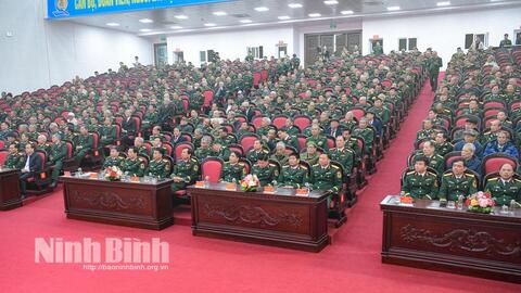 Gặp mặt cán bộ cao cấp Quân đội nghỉ hưu, nghỉ công tác trên địa bàn tỉnh