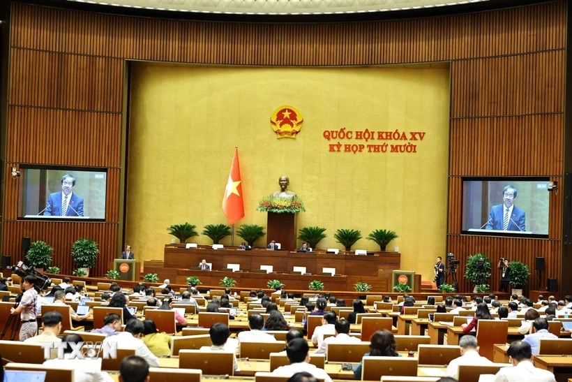 Quốc hội thảo luận về Luật Hoạt động giám sát của Quốc hội và hội đồng nhân dân