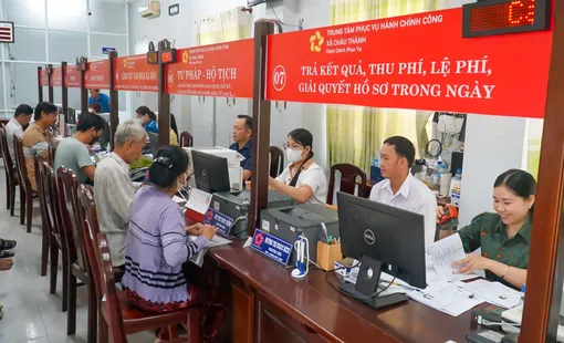 Bộ máy tổ chức các phường, xã hoạt động ổn định sau hợp nhất 