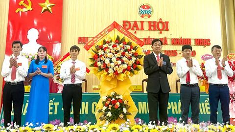Đại hội đại biểu Hội Nông dân xã Khánh Nhạc lần thứ I, nhiệm kỳ 2025-2030