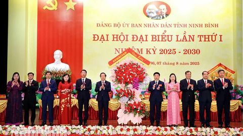 Đảng bộ UBND tỉnh Ninh Bình tổ chức thành công Đại hội đại biểu lần thứ I, nhiệm kỳ 2025-2030