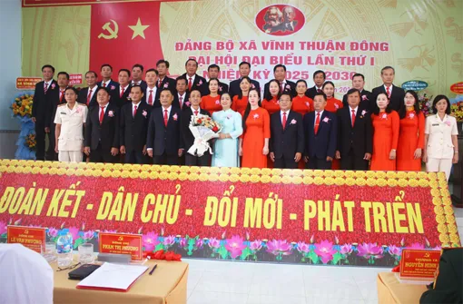 Đảng bộ xã Vĩnh Thuận Đông đề ra 16 chỉ tiêu trong nhiệm kỳ mới 