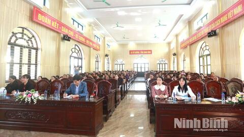 Lấy ý kiến góp ý của hội viên, phụ nữ vào Dự thảo các văn kiện trình Đại hội XIV của Đảng