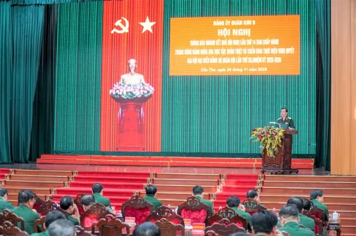 Đảng ủy, Bộ Tư lệnh Quân khu 9 thông báo nhanh kết quả Hội nghị lần thứ 14 Ban Chấp hành Trung ương Đảng khóa XIII 